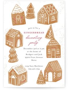 the gingerbread party is coming up and it's time to celebrate with some festive