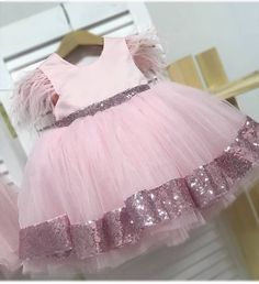 Your girl will look special in this cute dress! Custom colors are available upon your request. Elegant Pink Fairy Dress For Party, Elegant Pink Princess Dress For Pageants, Elegant Pink Princess Dress For Pageant, Elegant Pink Ball Gown For Dress-up, Princess Dress With Ruffles For Bridesmaid, Princess Style Ruffled Dress For Bridesmaids, Princess Style Dress With Ruffles For Bridesmaids, Elegant Pink Tulle Fairy Dress, Elegant Pink Ball Gown For Pageant