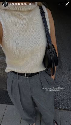 Grey Trousers Outfit, Work Trousers Women, Fall Outfits For Women, Trousers Outfit, Trouser Outfit, Work Trousers, Grey Trousers, Spring Summer Outfits