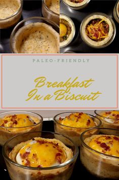 an image of breakfast in a bowl on the stove with text overlay reading paleo - friendly breakfast in a bowl