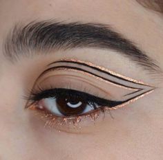 Graphic Eyeliner Wedding, Graphic Eyeliner, Creative Eye Makeup, Creative Makeup Looks, Eyeliner Looks, Eye Makeup Art