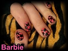 Puzzle Nails - Expresses the childlike puzzle parts And box games in general. Puzzle Nails, Barbie Nail Art, Paw Print Tattoo, Art Designs, Nail Art Designs