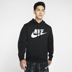 Nike GX Club Hoodie - Men's | Champs Sports Fleece Outfit, Nike Sportswear Mens, Nike Sportswear Club Fleece, Nike Fleece, Kung Fu Panda, Nike Hoodie, Black Nike, Fleece Pants, Mens Fleece