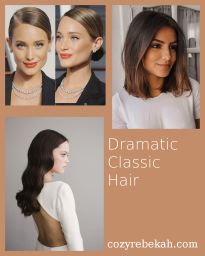 Hair Cuts, Styles, and Colors for the Body Types – Cozy Rebekah Dramatic Classic Hair, Hair Cuts Styles, Soft Hair Color, Subtle Hair Color, Unnatural Hair Color, Wispy Hair, Classic Haircut, Dramatic Hair, Classic Hair