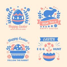 Download this Free Vector about Flat easter day card collectionand discover more than 50 Million Professional Graphic Resources on Freepikfreepik vector easteregg easterbunny easterrabbit 50 Million, Card Collection, Easter Cookies, Email Design, Easter Day, Easter Egg Hunt, Art Styles, Egg Hunt