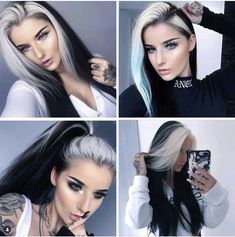 Jessica Hall, Hair Color Streaks, Blending Gray Hair, Gray Hair Highlights, Hair Color And Cut