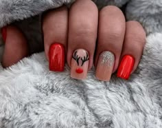 Nail Art Trending, Beginners Nail Art, Acrylic Nail Inspiration, Winter Nail Art Designs, Plaid Nails, Drip Nails, Classy Acrylic Nails