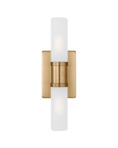 an image of a wall light with two lights on the front and one in the back