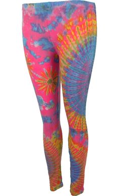 These soft pants are colored in a kaleidoscope of pink and purple yellow.  Mid waisted, leg hugging stretch leggings with bright pink colored tie-dye effects. #tlb #SplitSkirtsPants #Misses #Yoga #TieDye #PinkTiedyeleggings #hippiestretchpants Fitted Tie Dye Bottoms For Spring, Multicolor Full-length Casual Activewear, Multicolor Full Length Casual Activewear, Vibrant Fitted Pink Bottoms, Tight Pink Summer Pants, Summer Tie Dye Stretch Activewear, Summer Stretch Tie Dye Activewear, Multicolor Stretch Yoga Pants For Spring, Stretch Tie Dye Activewear For Summer