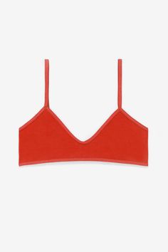 8391 - Spaghetti Bralette – Los Angeles Apparel Solid Color Low-cut Bra-friendly Top, Seamless Low-cut Bra For Loungewear, Solid Color Low-cut Seamless Bra, Black Low-cut Seamless Bra, Los Angeles Apparel, Sheer Tops, Cotton Bralette, Sheer Top, Natural Look