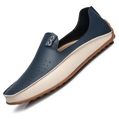 Men Driving Shoes Leather Loafers - MaviGadget Mens Driving Shoes, Men Boat Shoes, Fall Sneakers, Driving Shoes Men, Casual Shoes Men, Mens Loafers, Genuine Leather Sandals, Mens Leather Sandals, Lightweight Sneakers