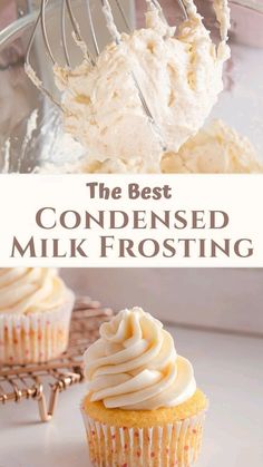 the best homemade frosted milk frosting recipe for cupcakes and muffins