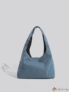 Royal Blue Bag, Hobo Bag Patterns, Denim Shoulder Bag, Denim Shoulder Bags, Womens Denim, Linen Material, Bag Vintage, Bird In Bag, Blue Bags