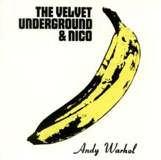 the velvet underground and mico album cover with an image of a banana on it