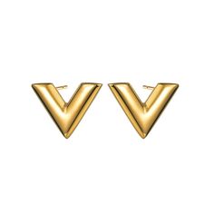 Simple Stainless Steel Letter V Necklace Women Girl Gold/Steel/Rose Gold Alphabet Pendant Necklace Party GifeModel Number:4000238101582 Letter V Necklace, V Signature, V Necklace, Alphabet Pendant, Letter V, Unisex Bracelets, Necklace Women, Steel Water, Women Girl