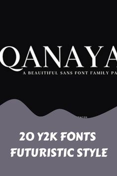 the qanaya font and numbers are displayed in this graphic style, with an ocean theme