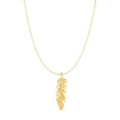 [Diamond Engagement Rings, Diamond Stud Earrings, and Gold Jewelry Online]-Angelucci Jewelry Gold Feather Necklace, Royal Chain, Gold Feathers, Feather Pendant, Feather Necklaces, Yellow Gold Chain, Minimalist Necklace, Gold Chain Necklace, Gold Texture