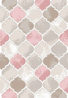 an abstract tile pattern with pink and grey colors