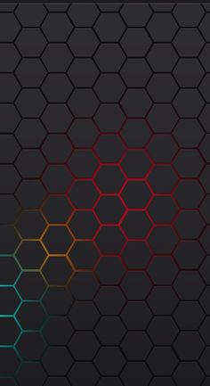 an abstract background with hexagonal shapes