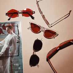 ★ STEEZY SHADES ★ Take your outfit from 0-100 real quick with these shades // Snakebite Sunglasses, Felicity Sunglasses, The Birkin Sunglasses Online now #PrincessPolly Sunglasses Fit, Clear Glasses Frames, Cat Eye Colors, Metal Frame Glasses, Heart Shaped Frame