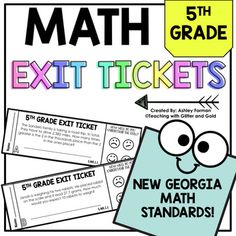 an exit ticket for 5th grade students