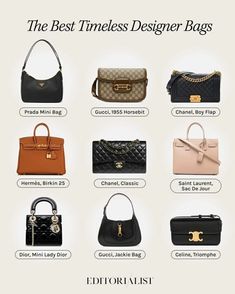 Timeless Bags, Best Designer Bags, Girly Bags, Luxury Purses, Fancy Bags, Classic Bags