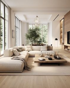 Discover Modern Interior Design and transform your home. 🌟 Click on the image to get a special offer on modern home styles. #LuxuryDecor #ModernInteriors Reka Bentuk Bilik Tidur, Japandi Living Room, Japandi Living, Sofa L, Japandi Interior, Home Design Living Room, Decor Home Living Room, Living Room Inspo, A Living Room