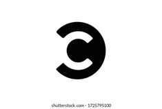 the letter c is inscribed in a circle