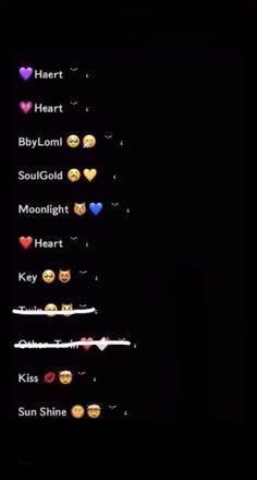 some emoticions that are on the side of a cell phone with different colors