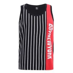 Red and Black Men's Tank Top - The Fix Clothing Rock Tank Tops, American Flag Tank Top, Fix Clothing, Adidas Tank Top, Running Tank Tops, Harley Davidson T Shirts, Yoga Tank Tops, Large Letters, White Letters