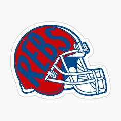 the new york giants helmet sticker