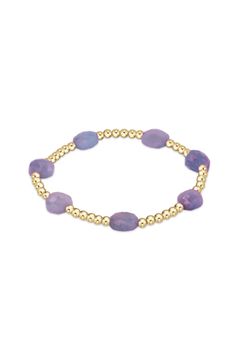 ENewton Admire Amethyst 3mm Faceted Yellow Gold Beaded Bracelets For Everyday, Everyday Purple Hand-strung Jewelry, Faceted Gemstones, Hand Beading, 14kt Gold, High Performance, Gold Filled, Gold Bracelet, Amethyst