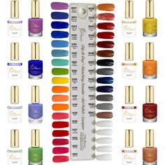 Swatch 7 Collection Gel & Polish Duo by iGel Beauty Igel Beauty Gel Polish, Gel Color, Color Samples, Other Colors, Gel Polish, You Nailed It, Manicure, Vibrant Colors, Packaging