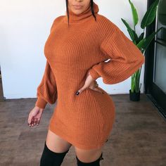 Tan Sweater Dress Pull In Dress Closure Casual High Neck Mini Dress For Fall, Fall High Neck Mini Dress For Date Night, Casual High Neck Mini Dress For Winter, Winter High Neck Mini Dress For Date Night, Casual High Neck Bodycon Dress For Fall, High Neck Mini Dress For Winter Date Night, High Neck Mini Dress For Date Night In Fall, High Neck Mini Dress For Date Night In Winter, Winter Date Night Mini Dress With High Neck