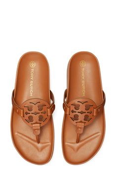 Classy Sandals, Cloud Sandals, Yellow Sandals, Miller Sandal, Beautiful Sandals, Tory Burch Sandals, Dresses Designer, Tory Burch Miller, Jelly Sandals