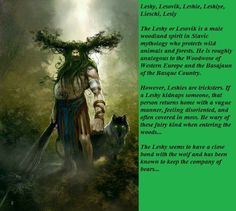 Leshy or Lesovik Slavic Paganism, Slavic Mythology, Wiccan Witch, Magick Spells, Legendary Creature, Celtic Symbols, Mythology Art