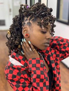 Mullet Black Women, Loc Mullet, Original Hairstyles, Sisterlocks Styles, Birthday Hair, Black Men Hairstyles, Little Things In Life