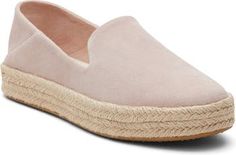 TOMS Carolina Platform Espadrille Sneaker (Women) | Nordstrom Espadrille Sneakers, Platform Espadrilles, Platform Sneaker, Womens Sneakers, Espadrilles, Dream House, Slip On, Nordstrom, Heels