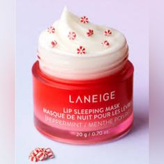 *Limited Edition* Brand New, Full Size (20g) Flavor: Peppermint A Leave-On Lip Mask That Delivers Intense Moisture And Antioxidants While You Sleep With Berry Fruit Complex, Murumuru Seed And Shea Butter. Skin Type: Normal, Dry, Combination, And Oily Skincare Concerns: Fine Lines/Wrinkles, Dryness, And Dullness This Iconic, Fan-Fave Pout Perfector Is A Special Intensive-Care Mask For Lips. With Nourishing Berry Fruit Complexions, Murumuru Seed And Shea Butter, This Hydrating Lip Mask Delivers In Laneige Lip Mask Peppermint, Laneige Peppermint Lip Balm, Peppermint Laneige, Laneige Peppermint, Lange Lip Mask, Peppermint Lip Scrub, Burr Basket, Lip Masks, Oily Skincare