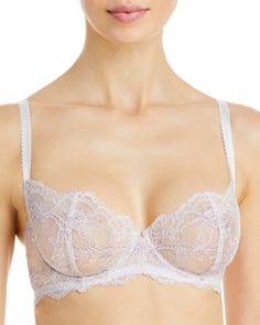 Journelle Anais Low Balconette Bra Swimwear 2024, Silk Bra, Pretty Bras, White Bra, Bra Models, Cute Bras, Sheer Bra, Balconette Bra, Bra And Panty Sets