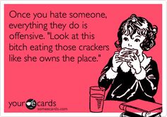 Hahahahaha Lol So True, Quotes About Haters, Rabbit Hole, E Card, Ecards Funny, Someecards, Instagram Quotes, Great Quotes