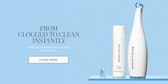 Life-Proof your skin. RECHARGE your healthy glow. New RECHARGE Regimen coming soon. Click to learn more. Pore Sucker, Clearer Skin, Happy Skin, Skincare Brand