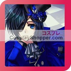 Kuroshitsuji Black Butler Ciel Phantomhive Blue Cosplay Costume Ciel Phantomhive Cosplay, Black Butler Ciel, Ciel Phantomhive, Cosplay Costumes, Blue, Anime, Black