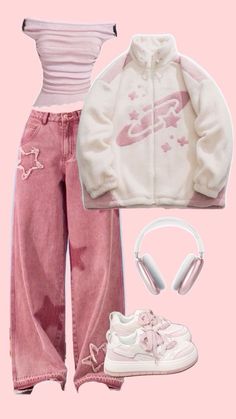 Preppy Christmas, Fotos Aesthetic, Trendy Outfits For Teens, Outfit Inspo Casual, Cute Everyday Outfits, Really Cute Outfits, Pink Outfit, Fun Diy, Girly Outfits