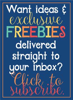 a poster that says, want ideas and exclusively freebies delivered straight to your inbox?