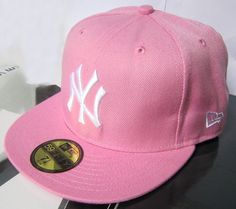 pink Pink Yankees Hat, Pink Caps, Nyc Cap, Nyc Hat, Ny Cap, Swag Hats, Streetwear Hats, Yankees Cap, Yankees Hat