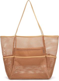 What to Pack for a Week at an All Inclusive Resort - Adventures Of A Blonde Girl Beach Totes, Pool Bag, Mesh Beach Bags, Handbag Storage, Pool Bags, Travel Tote, Beach Tote Bags, Mesh Bag, Beach Tote