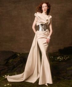 Krikor Jabotian, Couture 2024, Frocks And Gowns, Joan Of Arc, Gala Dresses, So In Love, Fashion Photoshoot, Types Of Dresses