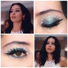 Selena Quintanilla Makeup, Trucco Glam, Mexican Makeup, Black Makeup Looks, Abstract Makeup, Rihanna Makeup, Vintage Makeup Looks, Kendall Jenner Makeup