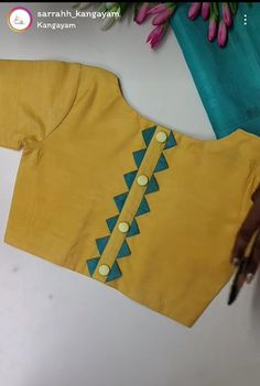 Piping Blouse Designs, Exclusive Saree Blouse Designs, Blouse Neck Design